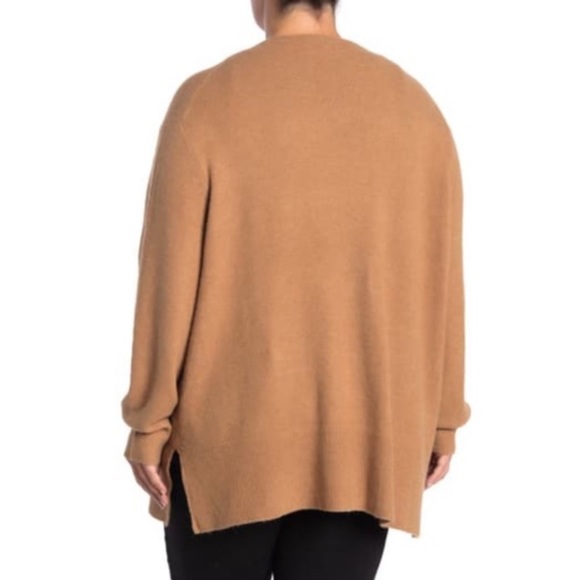 Madewell Tan Merino Alpaca Wool Blend Longline Cardi Cardigan Sweater - Picture 4 of 12